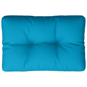 vidaXL Pallet Cushion Light blue 100% polyester 23.6" x 15.7" x 4.7