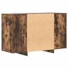 vidaXL Sideboard Smoked Oak 47.24 x 16.14 x 29.53 in Engineered Wood