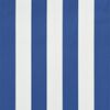 vidaXL Retractable Awning 118.1"x59.1" Blue and White