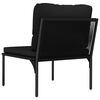 vidaXL Garden Lounge Set Black