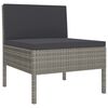vidaXL Garden Lounge Set Grey
