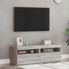 vidaXL TV Cabinet Set of 2 Grey Sonoma Engineered wood TV Cabinet