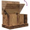 vidaXL Storage Box Old Wood Engineered Wood Medium Storage Box