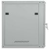 vidaXL Network Cabinet with Storage Gray 60 x 60 x 65 cm Steel