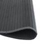 vidaXL Rug Grey Bamboo, PP (polypropylene) 31.5 in Rug Round Modern
