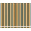 vidaXL Retractable Awning Green and Yellow 157.48" x 118.11