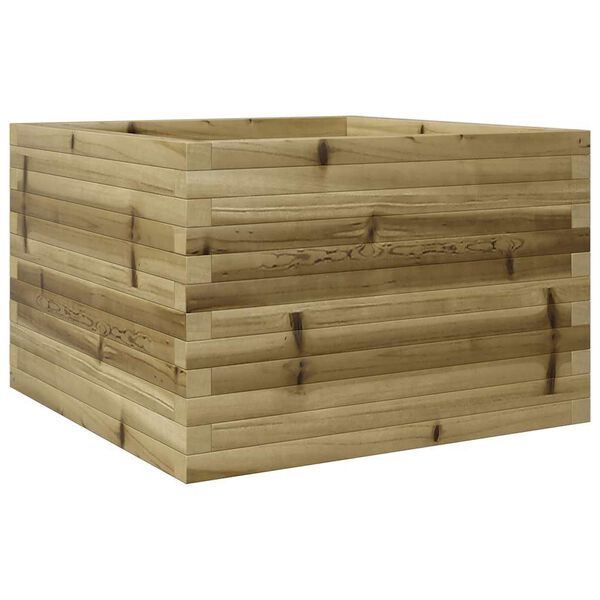 vidaXL Garden Planter Brown Pressure treated pinewood
