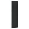 vidaXL 3-Panel Room Divider Black 47.2"x70.9" Steel