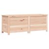 vidaXL Cushion Box Natural Wood Solid Fir Wood Large Cushion Box