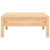 vidaXL Garden Lounge Set Natural Wood Solid Pine Wood Standard Modular
