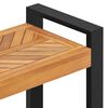 vidaXL Bench with Storage Brown 160 x 30 x 50 cm Solid teak wood