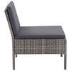 vidaXL Garden Lounge Set Grey