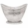 vidaXL Ice Bucket Silver 36 x 25 x 26 cm Aluminium