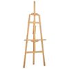 vidaXL Easel Stand 21.1x37.4x50.0" Solid Wood Pine