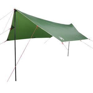 vidaXL Camping Tarp Green 181.1x120.1x82.7" Waterproof