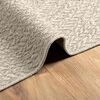 vidaXL Rug Cream 100% Polypropylene 31.5 x 59.1 in