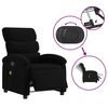 vidaXL Electric Massage Recliner Chair Black