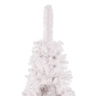 vidaXL Slim Christmas Tree White 4 ft