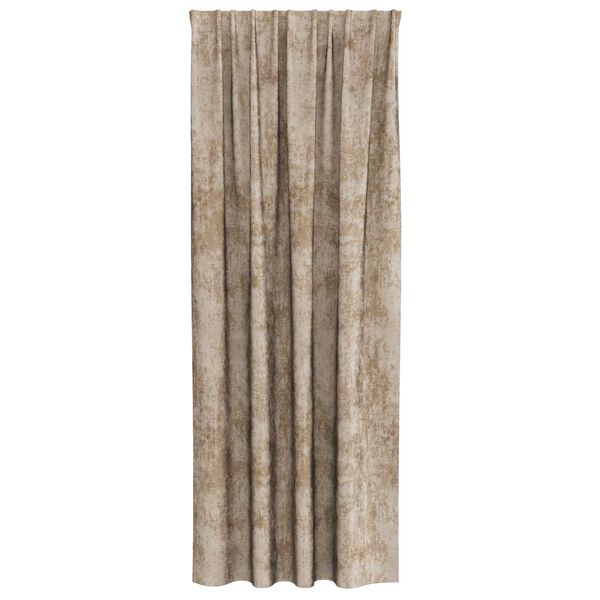 vidaXL Velvet Curtains 2 pcs Champagne 102.36 x 55.12 in Velvet