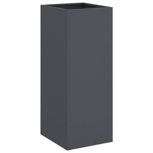 vidaXL Planter Anthracite Cold-rolled steel Medium Durable Planter