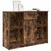 vidaXL Sideboard Smoked Oak Engineered Wood 39.8 x 13.8 x 29.9 in