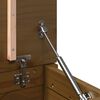 vidaXL Storage Box Honey brown Solid pine wood Small Storage Box