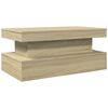 vidaXL Coffee Table Sonoma oak Engineered wood Medium Coffee Table
