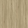 vidaXL Bedside Cabinet Sonoma Oak Engineered wood, metal Medium