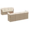 vidaXL Garden Sofa Set Beige