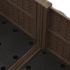 vidaXL Raised Bed Brown Polypropylene Medium Durable Raised Bed