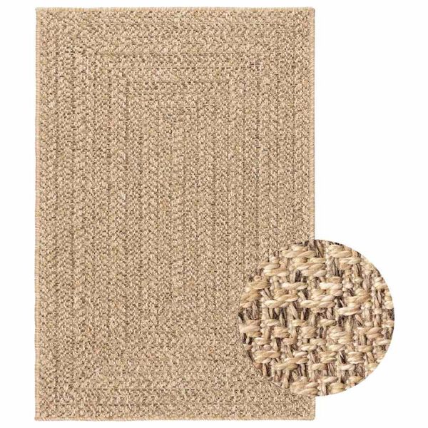 vidaXL Rug Beige Polypropylene 39.4 x 78.7 in Durable Rug