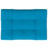 vidaXL Pallet Cushion Blue 47.2"x31.5"x4.7" Fabric