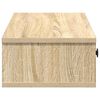 vidaXL Wall Shelf Sonoma oak Engineered wood 23.6 x 9.8 x 5.9 in