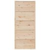 vidaXL Barn Door 35.4"x81.9" Solid Wood Pine