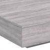 vidaXL Coffee Table Grey sonoma Engineered wood Coffee Table Square