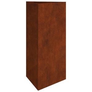vidaXL Garden Planter Brown Corten Steel Medium Durable Garden Planter
