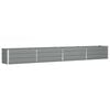 vidaXL Planter Light Grey 480 x 50 x 45 cm Galvanised Steel