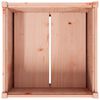 vidaXL Garden Planter Natural Wood Solid Douglas Fir wood Large