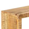 vidaXL Sideboard Natural wood grain Solid mango wood 63.0x9.8x37.4 in