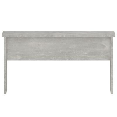 vidaXL Coffee Table Concrete Gray 31.5"x19.9"x16.3" Engineered Wood