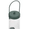 vidaXL Bird Feeder Dark Green PP (Polypropylene), PS (Polystyrene) Medium