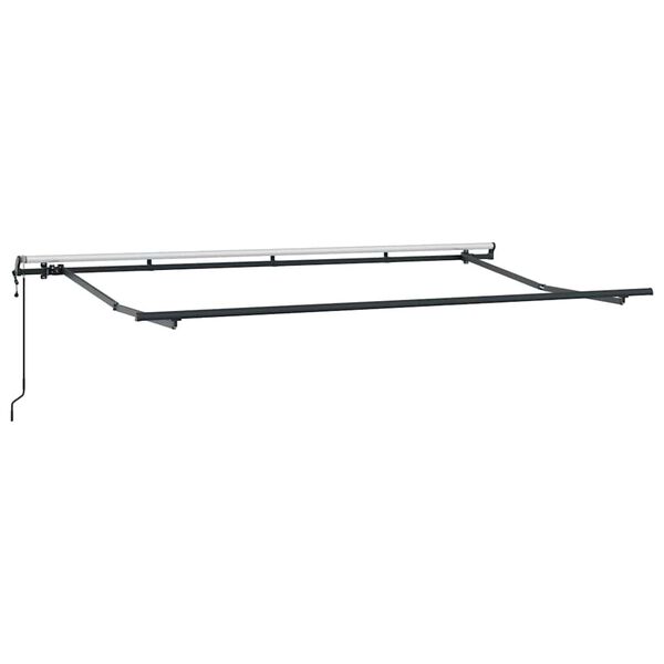 vidaXL Awning Frame Anthracite 13.1'x 6.6'Metal