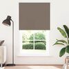 vidaXL Roller Blind Coffee 100% Polyester, Aluminum 51.2x90.6 in