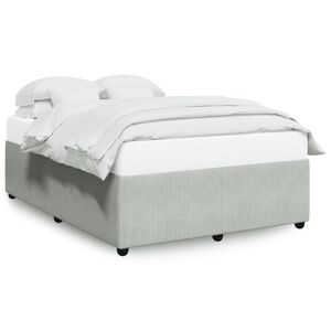 vidaXL Bed Frame Light Grey