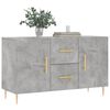 vidaXL Sideboard Sideboard Rectangular Modern Buffet 2 Doors
