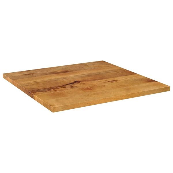 vidaXL Table Top 27.6"x27.6"x1" Square Solid Wood Mango