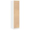vidaXL Apothecary Cabinet White Engineered wood Medium