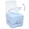vidaXL Camping Toilet Kit 2 pcs Blue and White