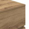 vidaXL Bedside Cabinet Artisan Oak Engineered Wood Medium