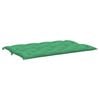 vidaXL Garden Bench Cushion Set of 2 Green Oxford fabric (100% polyester)